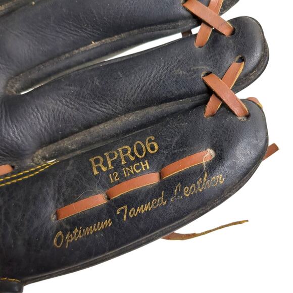 Rawlings RPR06 Player Preferred Fastback 12 Inch Baseball Glove RHT Black Weave - Picture 4 of 5